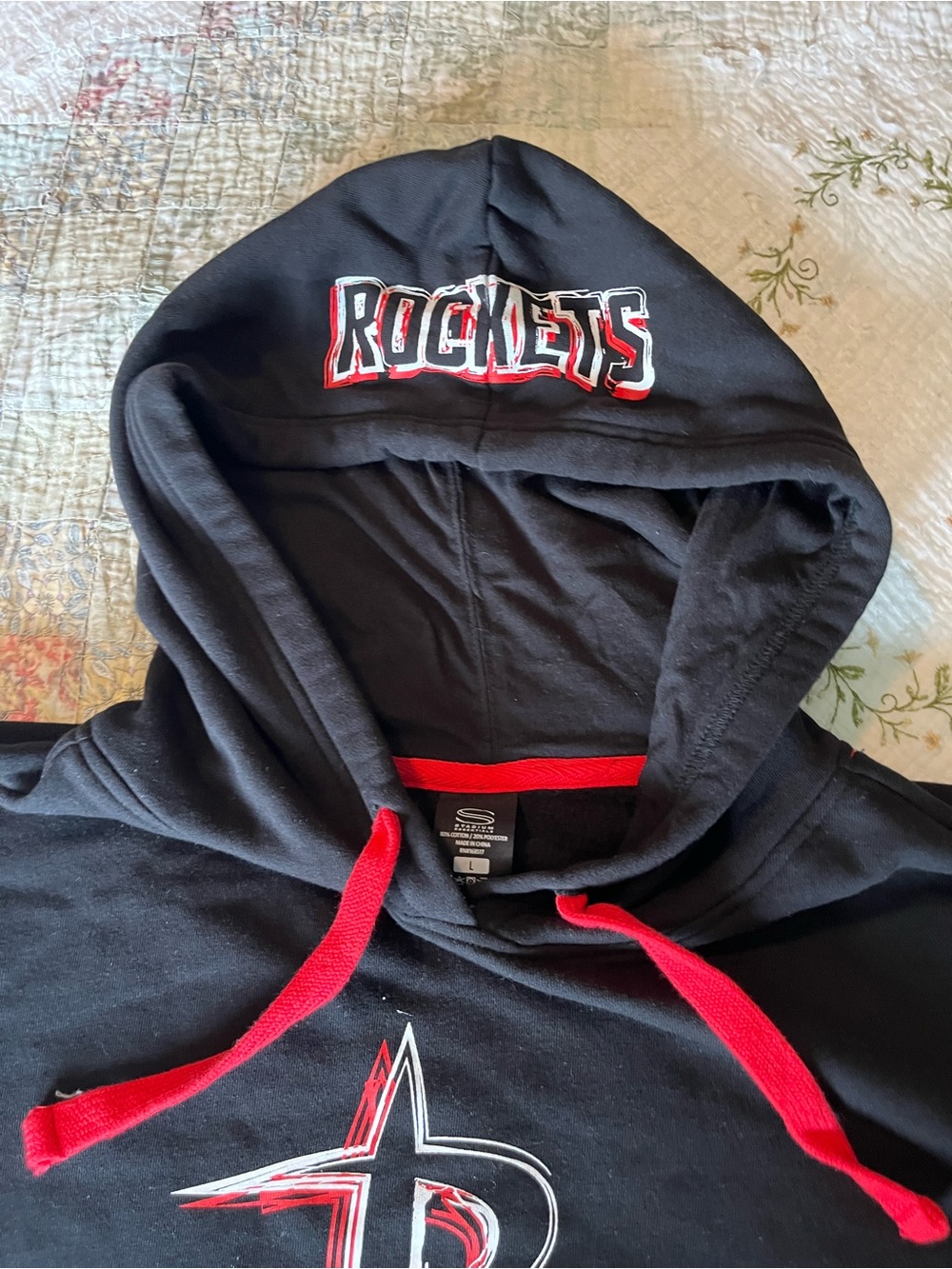 Houston Rockets Stadium Essentials Hoodie—Large - Picture 3 of 4